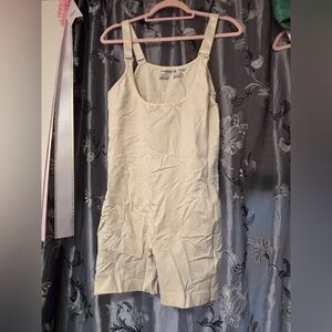 Shapermint Cream Shapewear Bodysuit 3X
